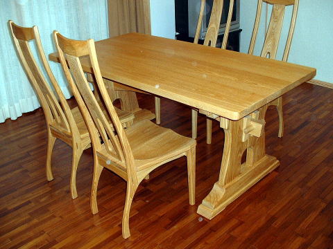 �����̃_�C�j���O�e�[�u���ƃC�X�S�r